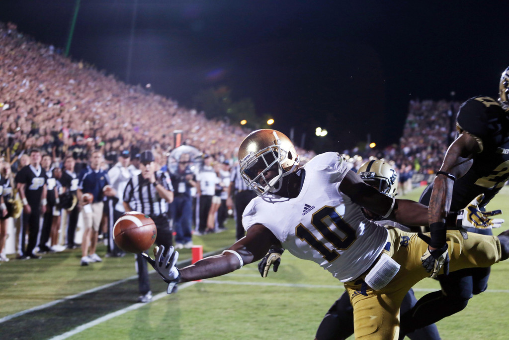 Notre Dame at Purdue (USATSI)