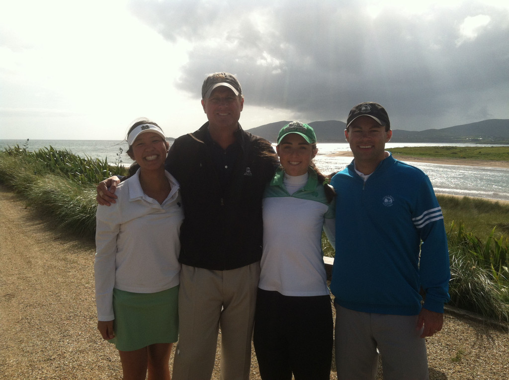 2014 Notre Dame Women's Golf in Ireland