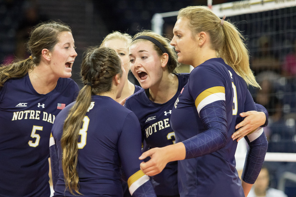 Notre Dame Volleyball vs. Seton Hall