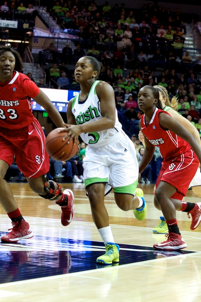 Women's Basketball vs St. Johns 1/20/13