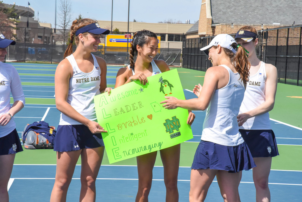 Women's Tennis Senior Day vs. Miami
