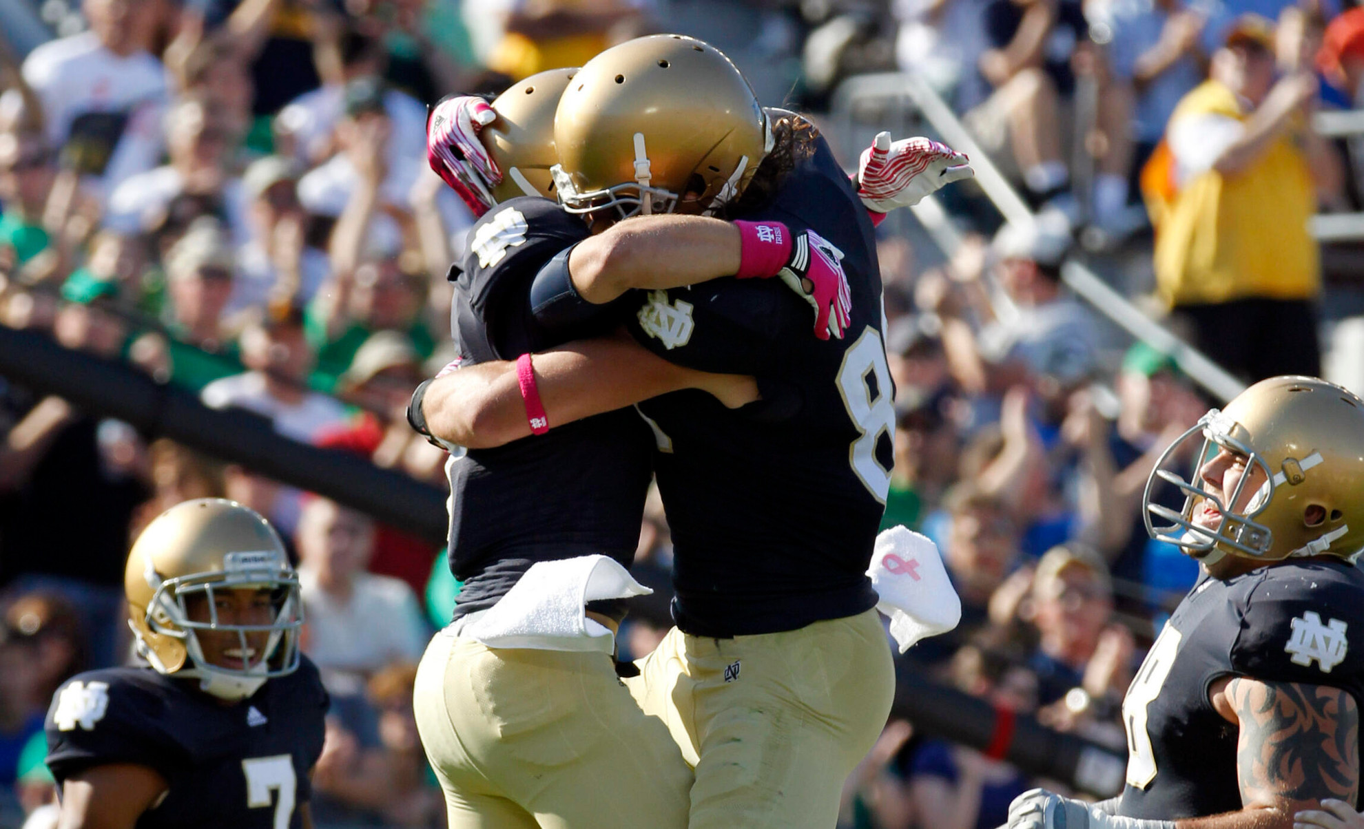 Irish Offense Erupts in Record-Setting 59-33 Triumph Over Air Force Air Force Notre Dame Football