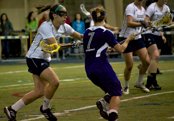 Senior Jordy Shoemaker and the Irish look for 6-0 when they take on Cornell (5-0) Saturday in Orlando, Fla.