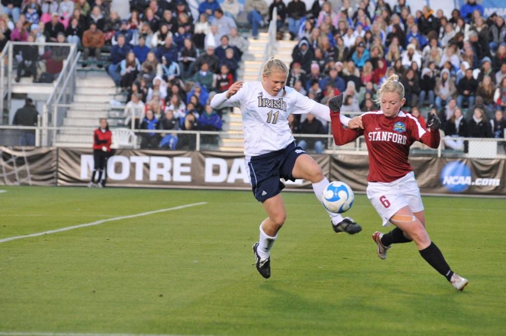 NCAA Women's College Cup semifinal vs. Stanford