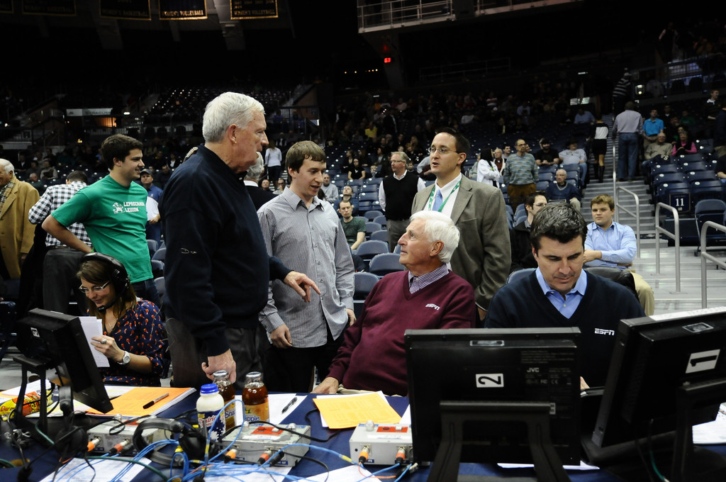 Notre Dame Men's Basketball vs West Virginia on February 22nd, 2011