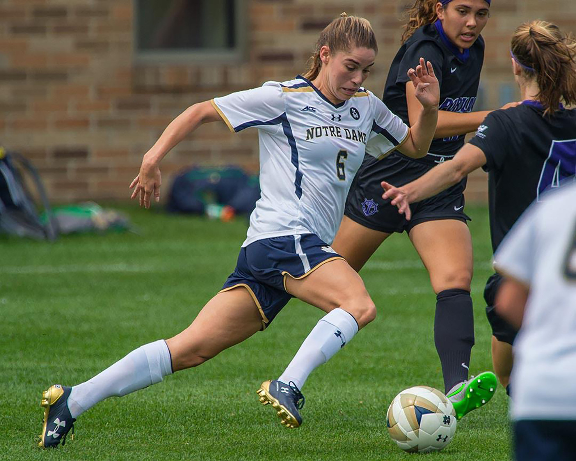 No. 13/4 Irish Silence Wolverines, 2-0 Gilbertson helped lead the Irish to a victory over Michigan.