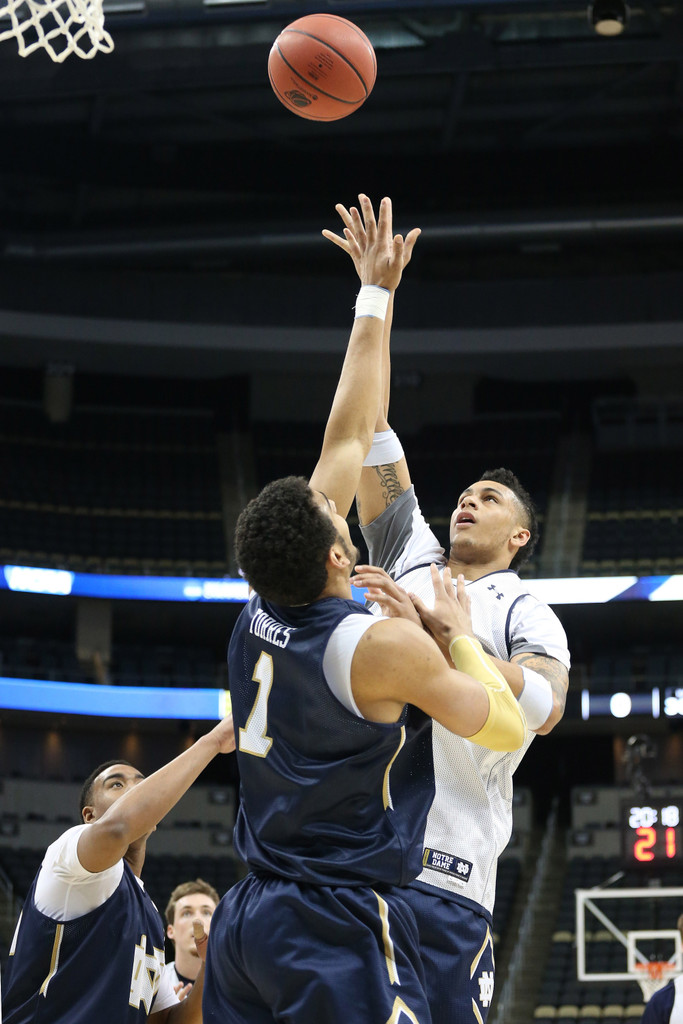 Men's Basketball NCAA Tournament Practice