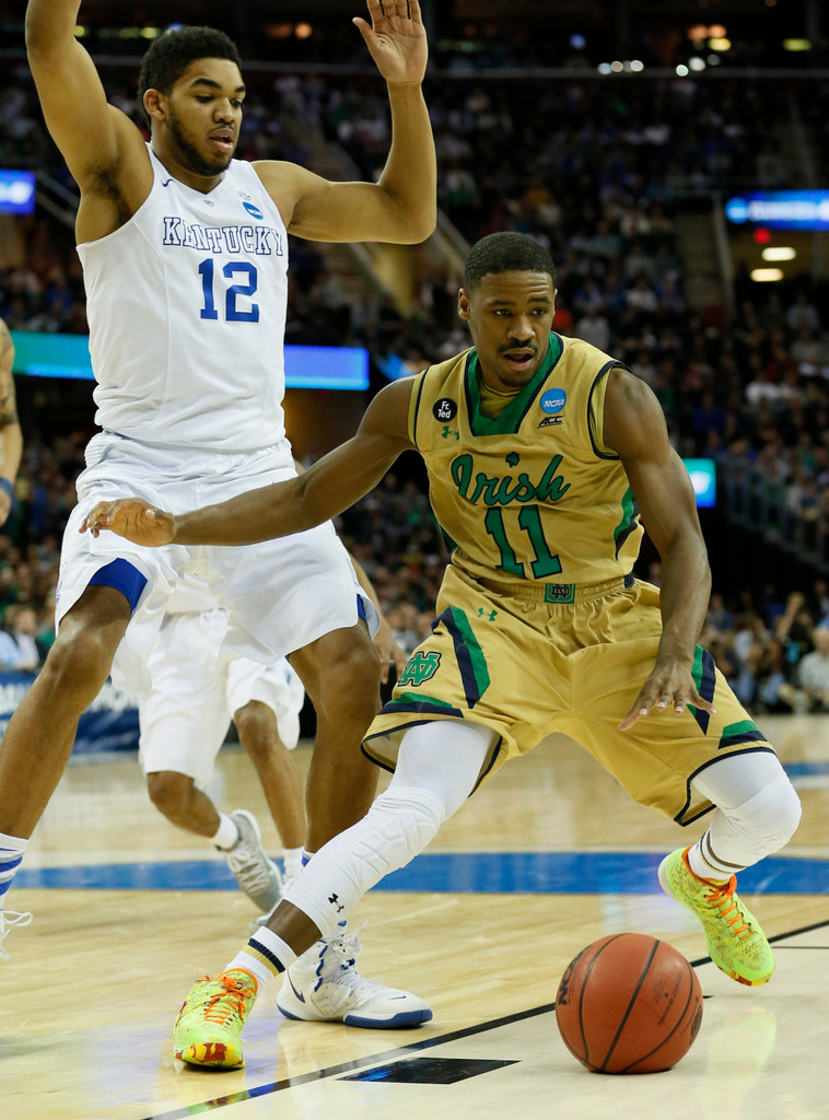 NCAA Men's Elite Eight: Notre Dame vs. Kentucky
