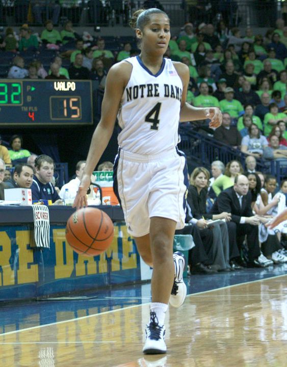 Skylar Diggins earned her third BIG EAST Freshman of the Week award on Monday, becoming the fourth Notre Dame player ever to collect three of the conference's rookie awards in one season (and first since 2001-02).