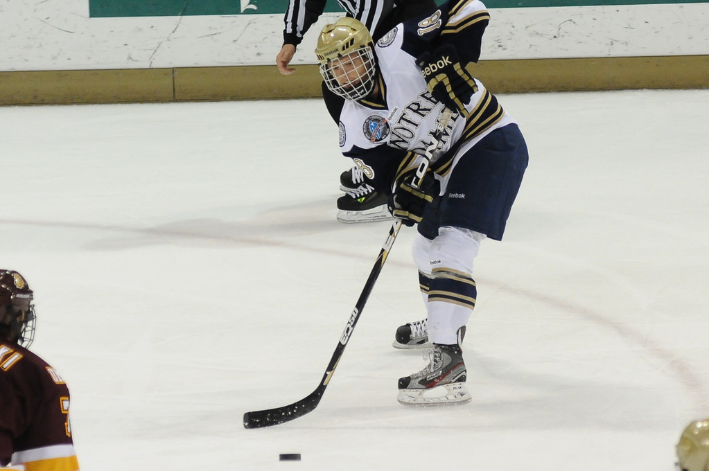 Notre Dame Men's Hockey vs Minnesota Duluth on 10-18-2012