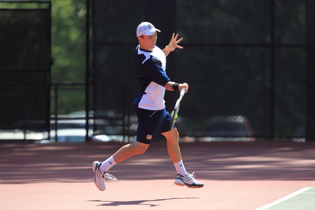 Junior Greg Andrews earned his third BIG EAST Men's Tennis Player of the Week scroll Tuesday.