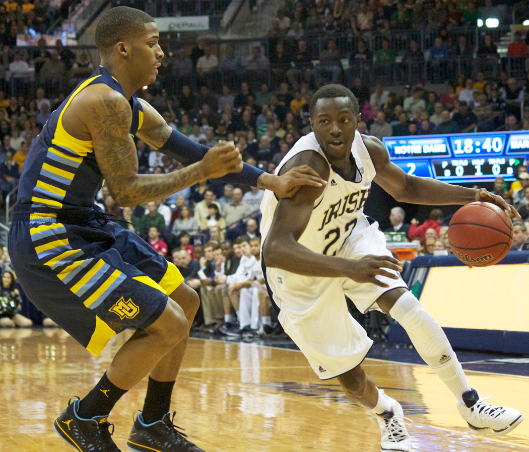 Fighting Irish Down DePaul, 84-76 Sophomore Jerian Grant scored a career-high 22 points on Saturday against DePaul.