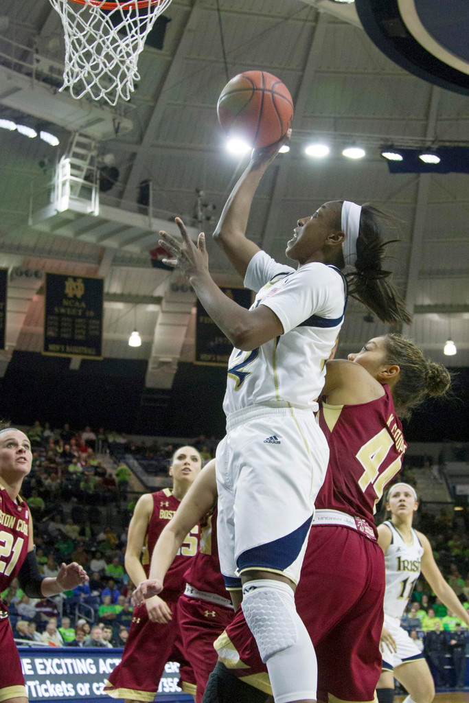 No. 2 Women's Basketball vs. Boston College