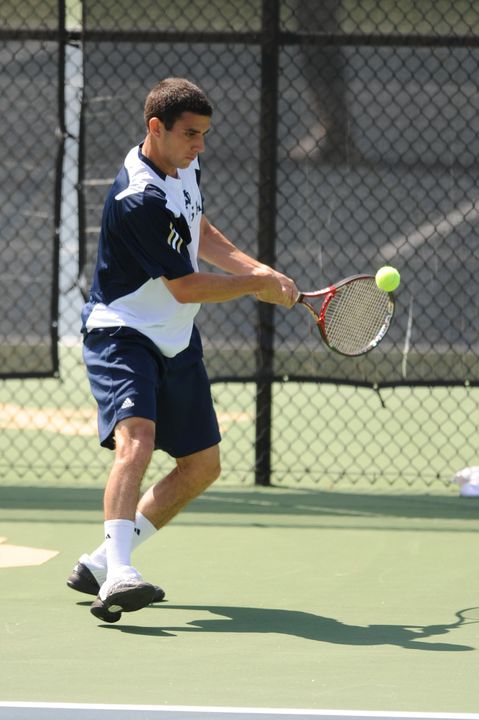 Senior Daniel Stahl won 11 of his final 13 matches of his Notre Dame career.