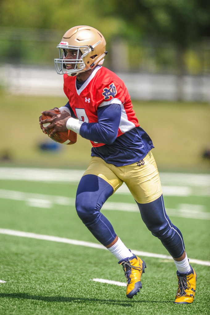 2017 Notre Dame Football Fall Camp - Practice One