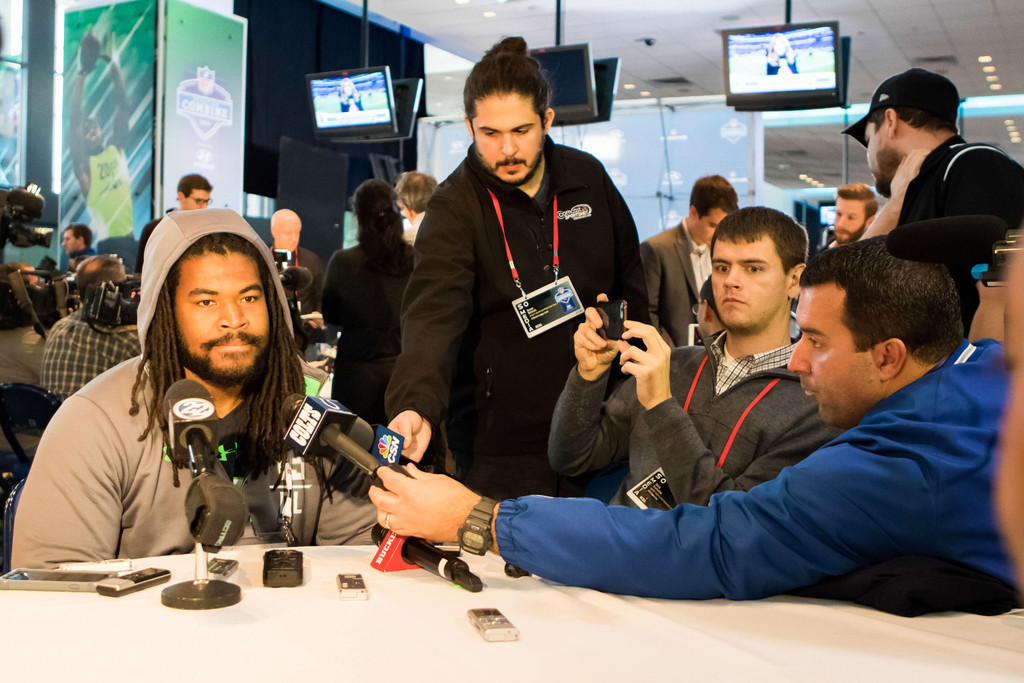 Notre Dame at NFL Combine