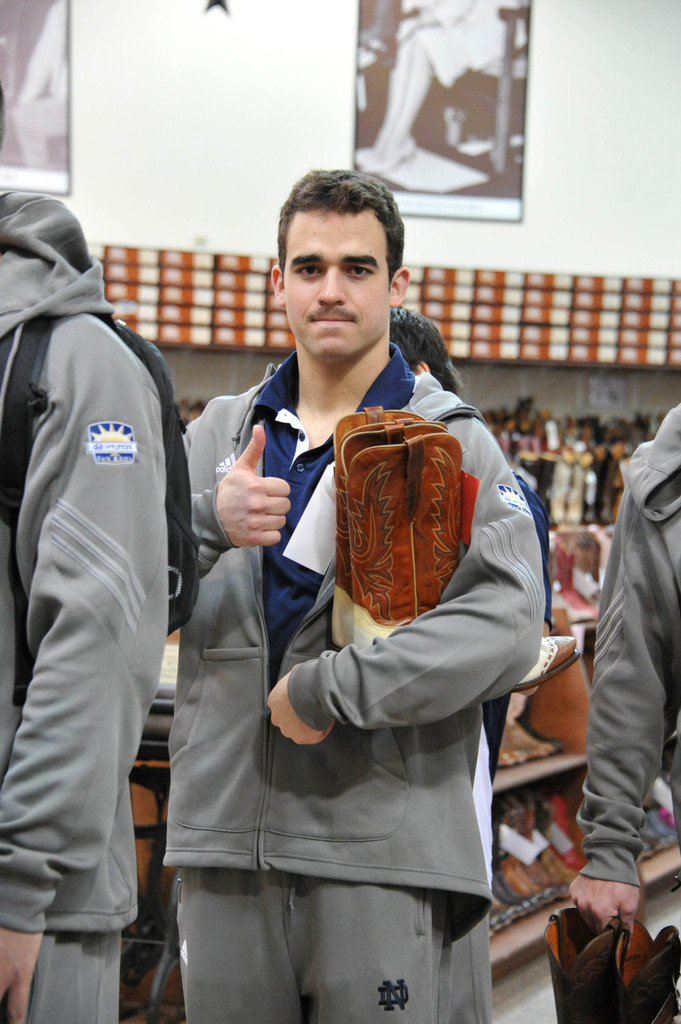 Lucchese Boot Shopping Trip - 2010 Sun Bowl