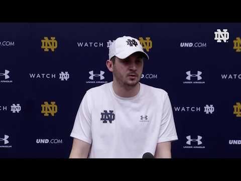 @NDFootball Tom Rees Press Conference (03.27.18)
