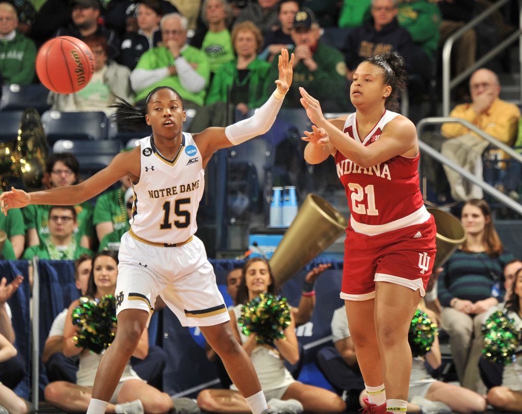 #2/3 Irish Outlast Indiana 87-70, Advance to Sweet 16