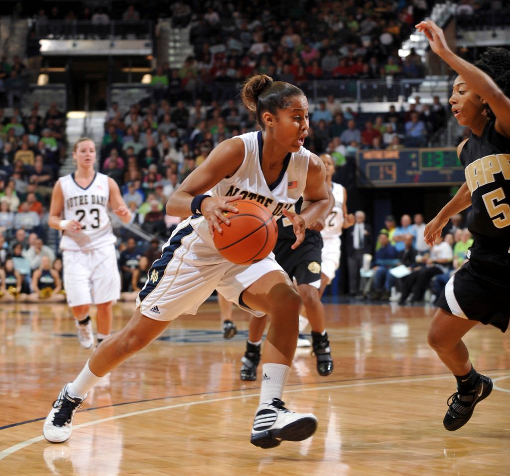 Notre Dame 102, Arkansas Pine Bluff 57 (AP)