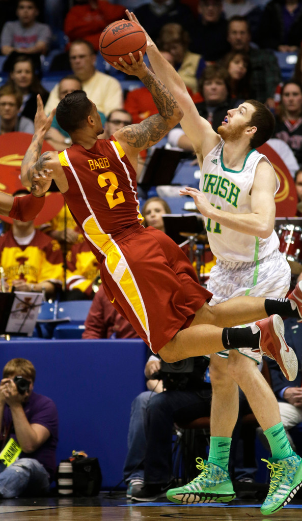 No. 23 Notre Dame Falls To Iowa State In NCAAs, 76-58 (AP)