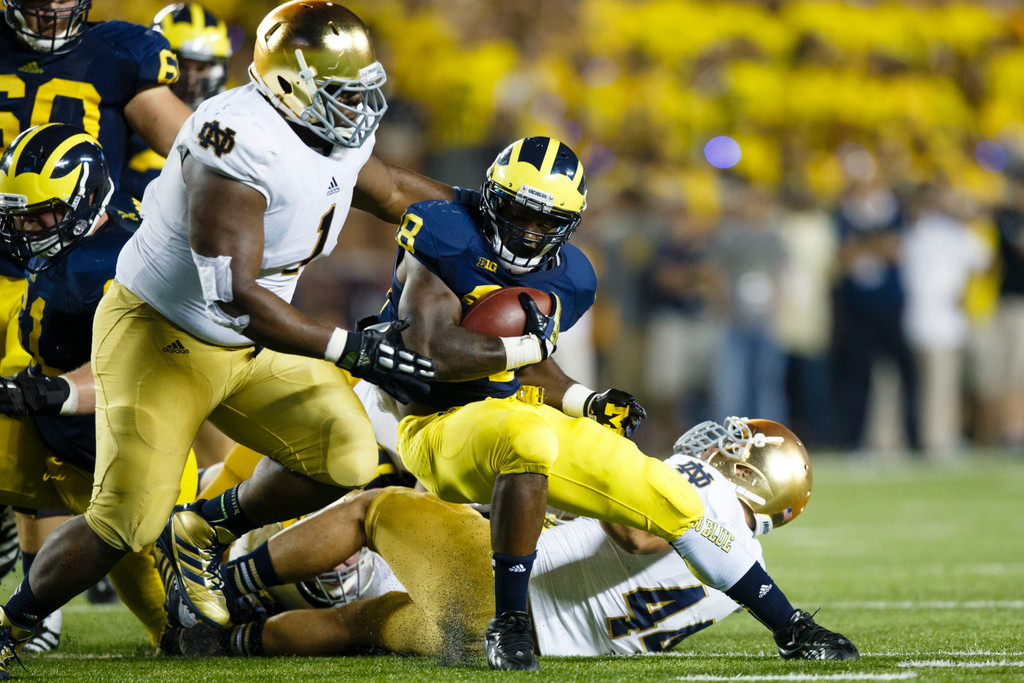 Notre Dame at Michigan (USATSI)