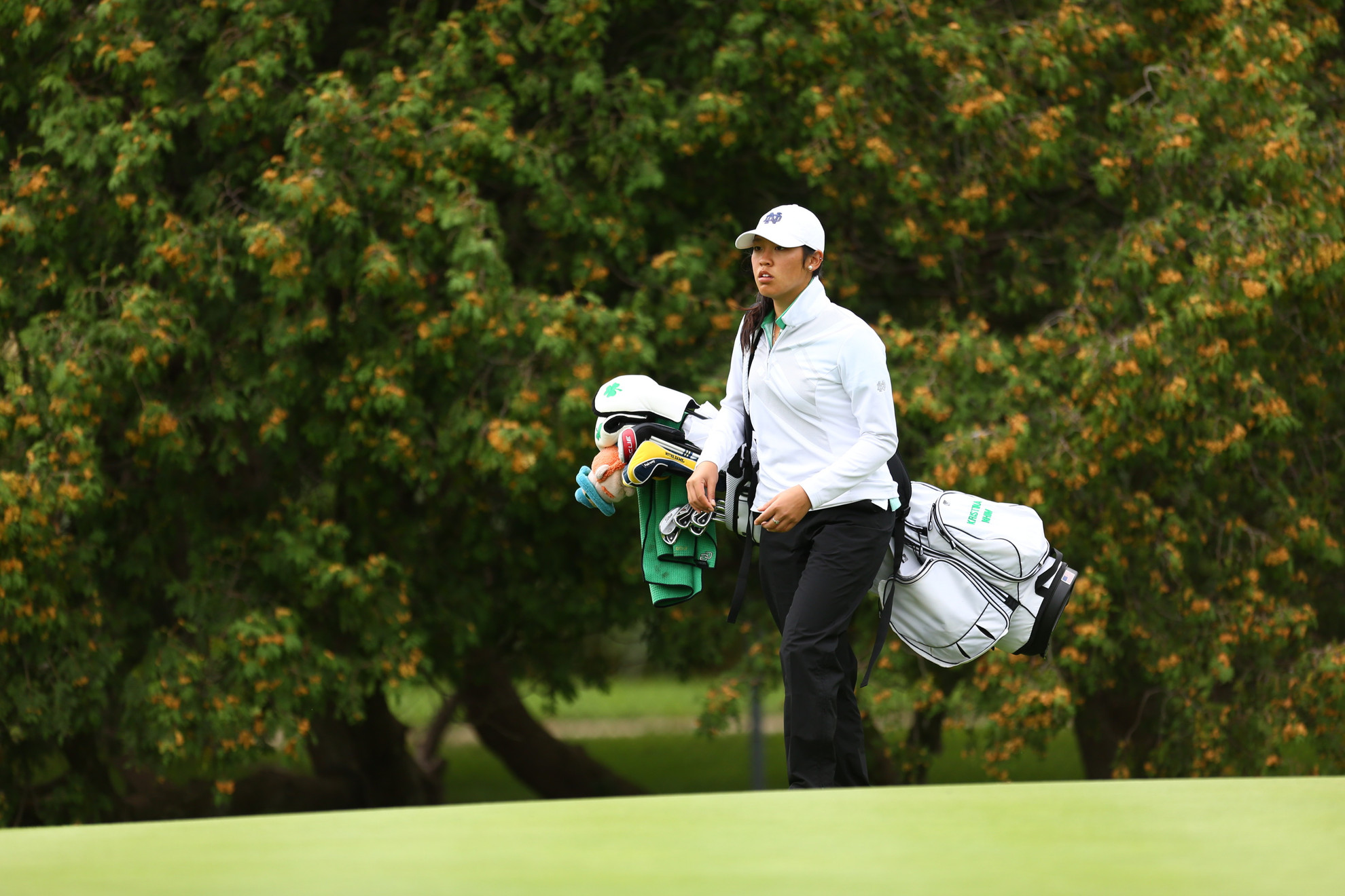 Women’s Golf Finishes Tied For Fifth At First-Ever ACC Championship Kristina Nhim registered three birdies on Saturday's final day to finish with an even-par 71.