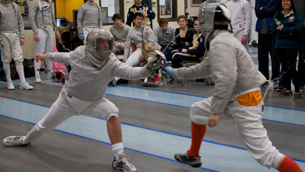 2/12 Fencing vs. Chicago, Illinois, and Michigan State