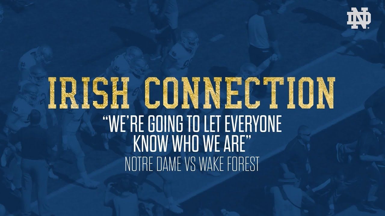 @NDFootball | ICON - Wake Forest (2018)