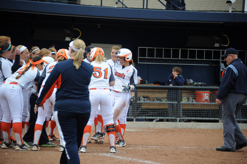 2014 Notre Dame Strikeout Cancer Doubleheader