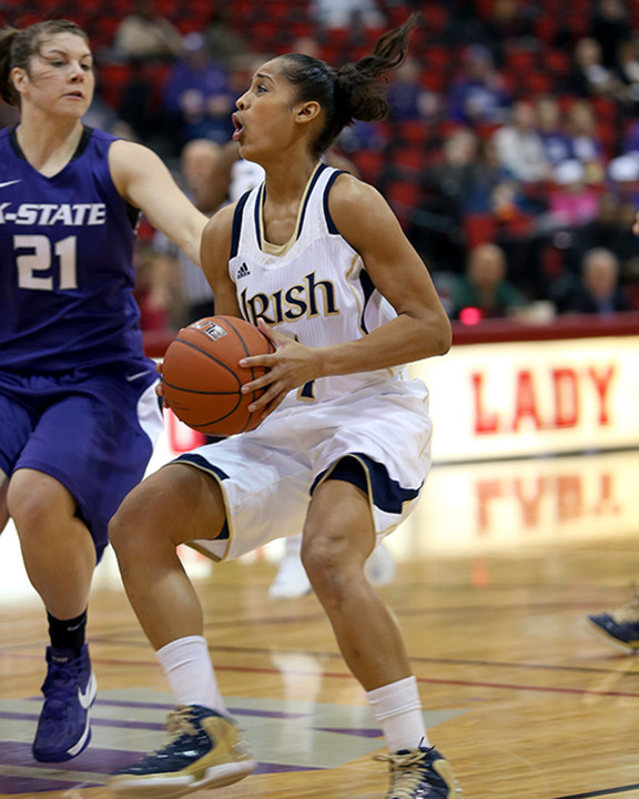 Senior guard/co-captain Skylar Diggins was named BIG EAST Player of the Week for the fifth time in her career (first this season) after earning World Vision Classic MVP honors last Friday and averaging 20.3 points, 4.3 assists and 2.7 steals per game during three Fighting Irish wins at the tournament.