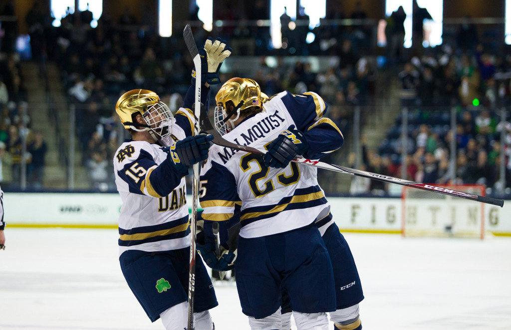 No. 1 Notre Dame Hockey vs. Penn State, Big Ten Tournament Semifinal