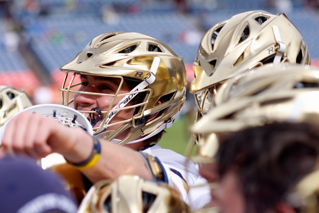 Notre Dame NCAA lacrosse vs. Albany (photos by Pete LaFleur)
