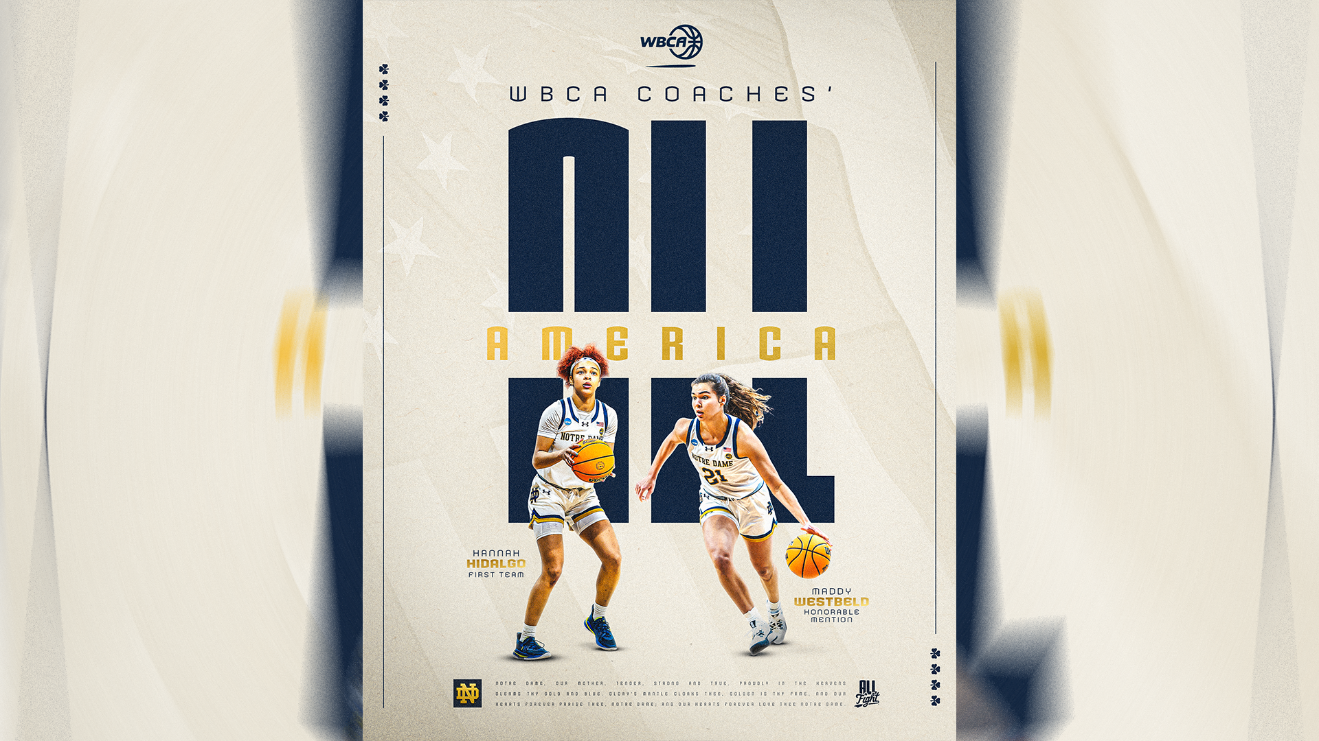 Hidalgo, Westbeld Earn WBCA All-America Recognition Hidalgo, Westbeld Earn WBCA All-America Recognition