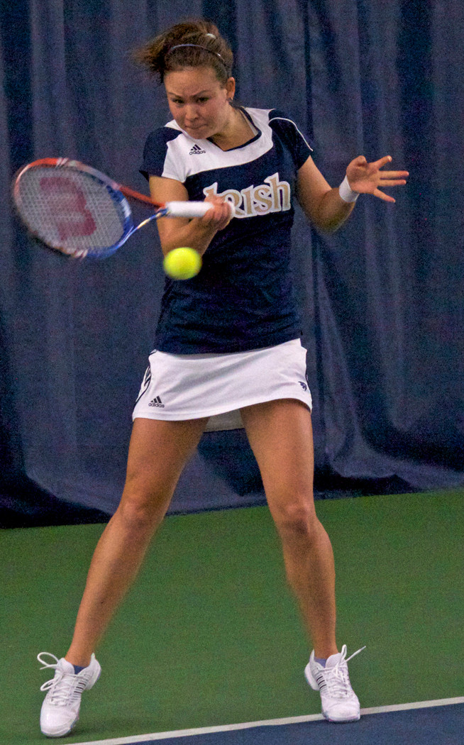 Frilling And Mathews Drop Three-Set Match In Finals Of ITA National Indoor Chrissie McGaffigan finished the Eck Classic with a perfect 3-0 record.