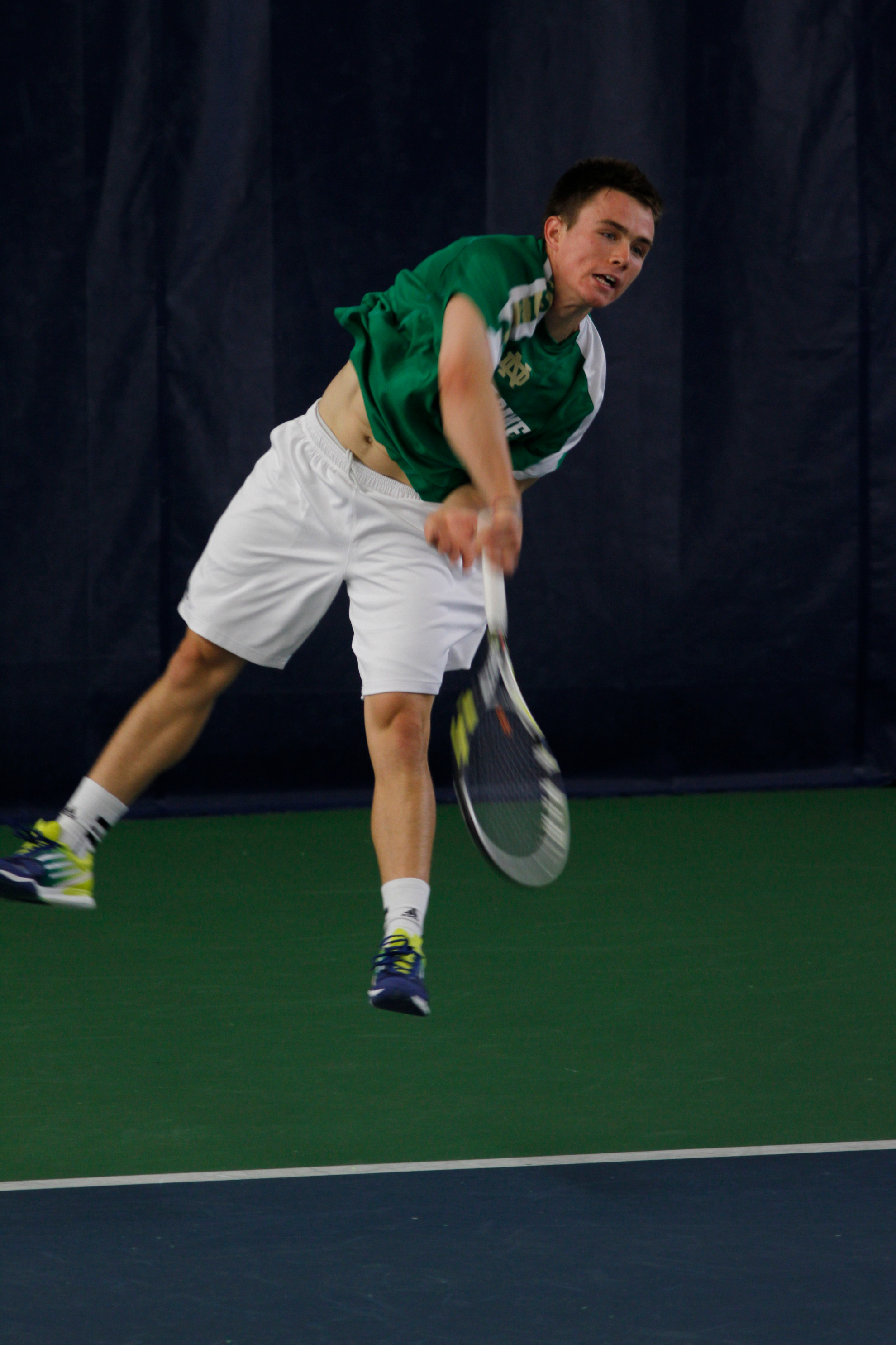 Irish In The ACC: Tennis Two-time BIG EAST Conference Player of the Year and Capital One/CoSIDA first-team Academic All-American Greg Andrews will lead Notre Dame into its first season in the ACC in 2013-14.
