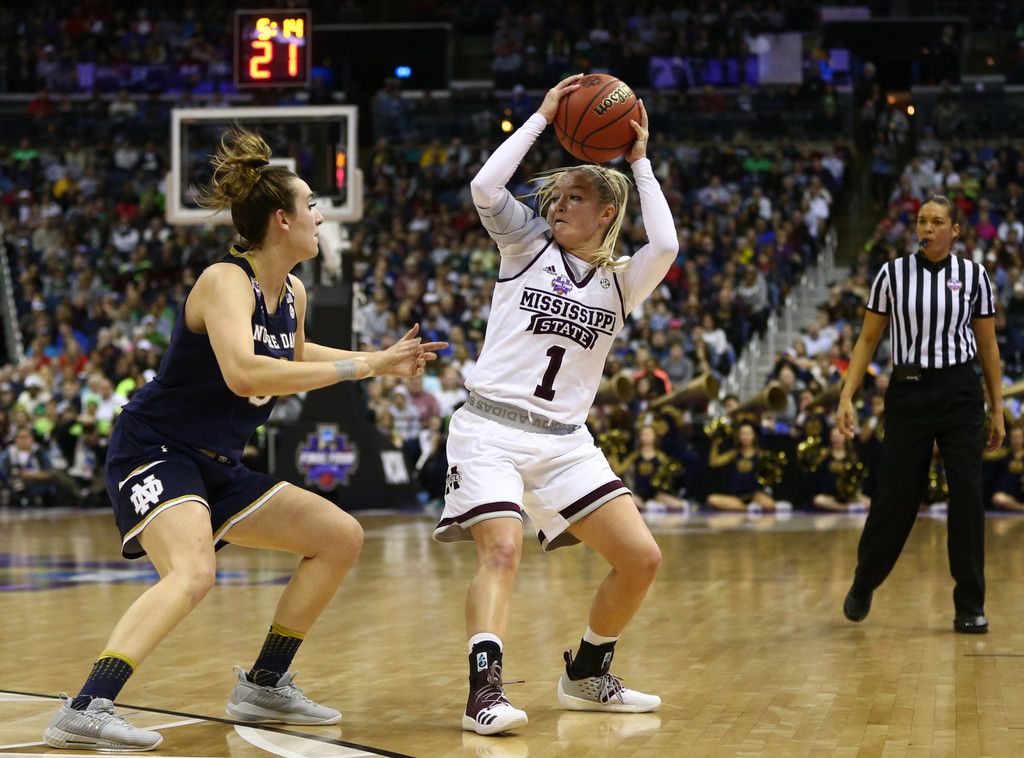 NCAA National Championship: ND WBB 61, Mississippi State 58 (USATSI)
