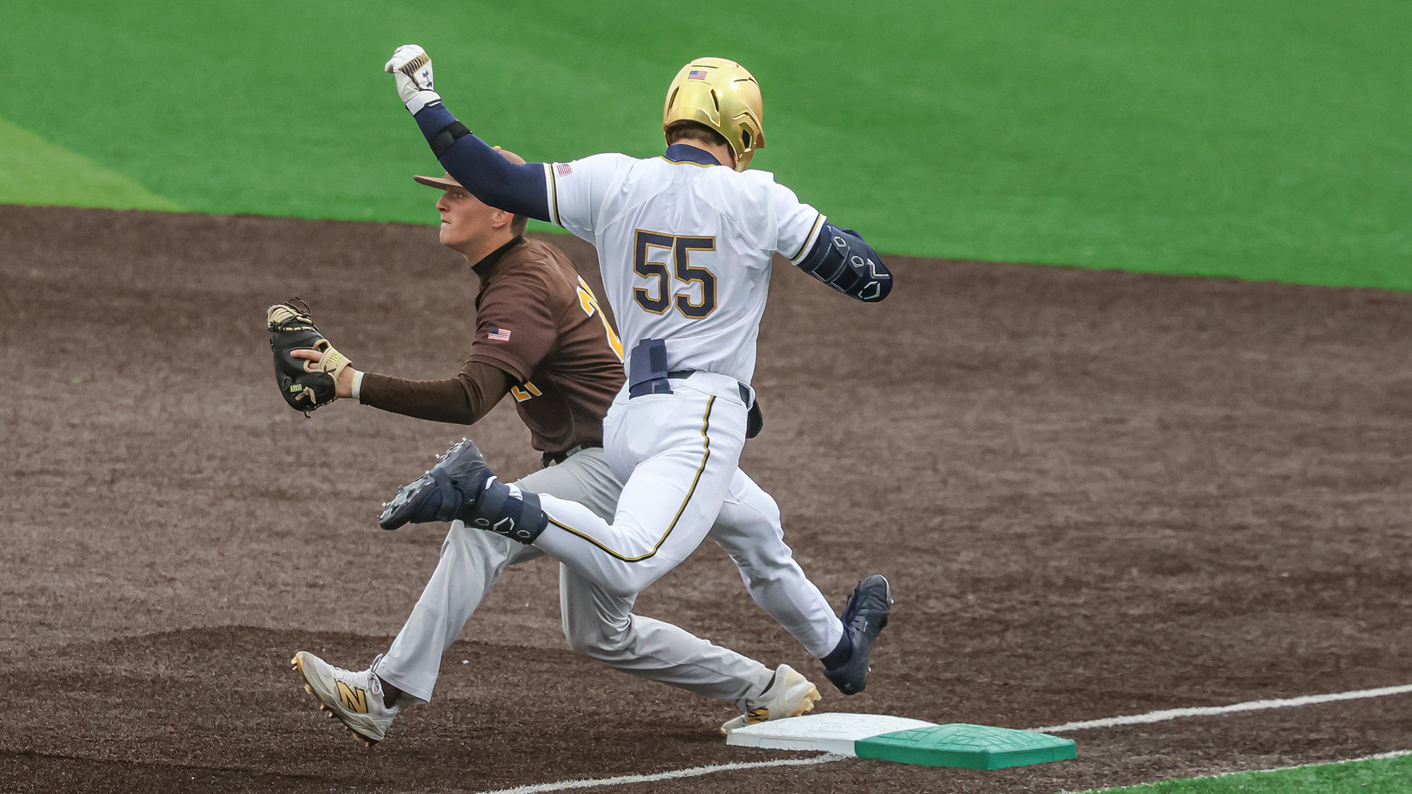 Irish Head West for Stanford Series Davis Johnson