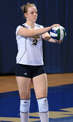 Notre Dame Volleyball Downs Cincinnati, 3-2, In BIG EAST Quarterfinal Action Mallorie Croal led the team with a career-best 25 kills in the quarterfinal win over Cincinnati