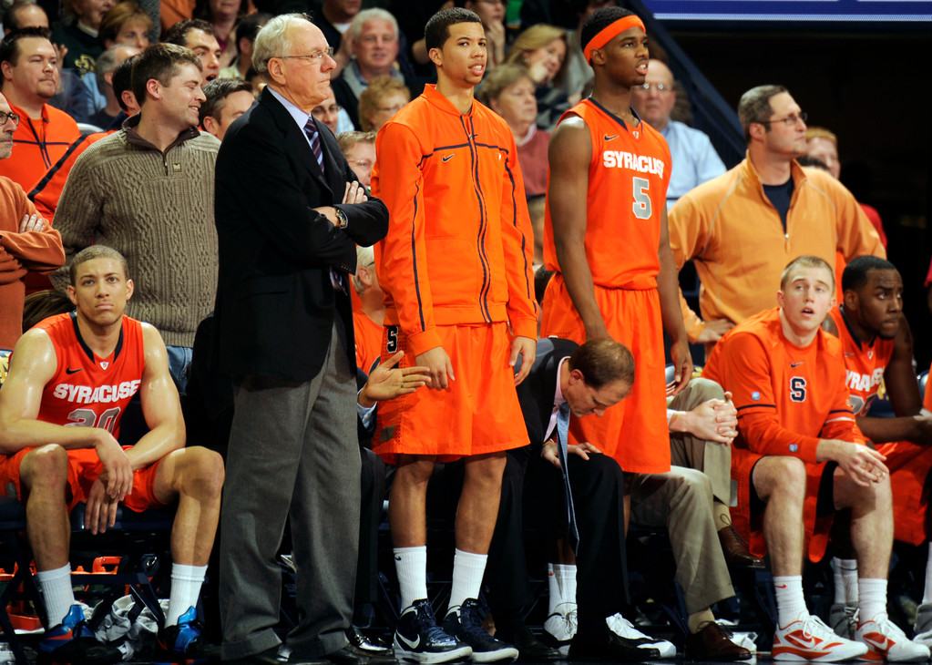 Irish Upset No. 1 Syracuse, 67-58 (AP)