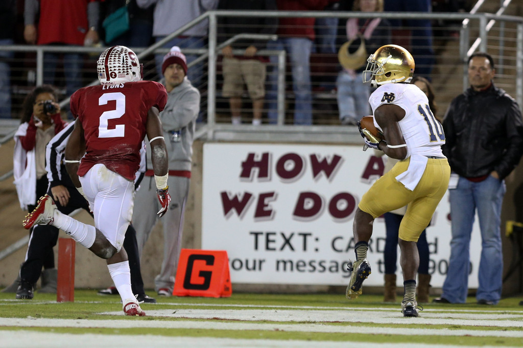 Notre Dame vs. Stanford (USATSI)