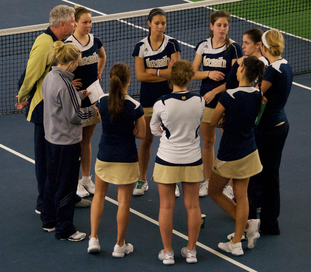 3/2/11 Women's Tennis vs. Iowa