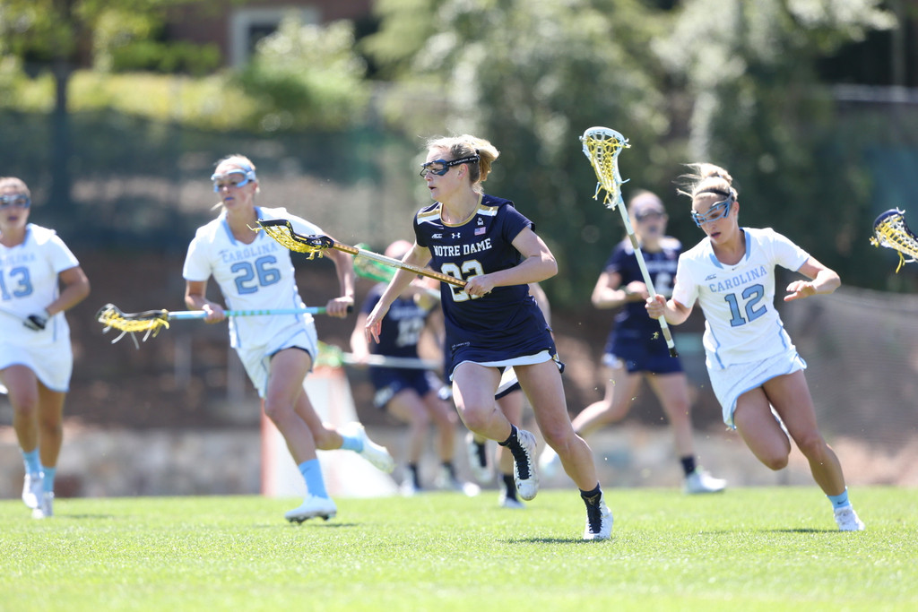 #5 Notre Dame Women's Lacrosse at #3 North Carolina