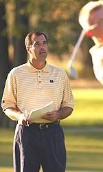 John Jasinski has announced his resignation as head men's golf coach at Notre Dame after three seasons.