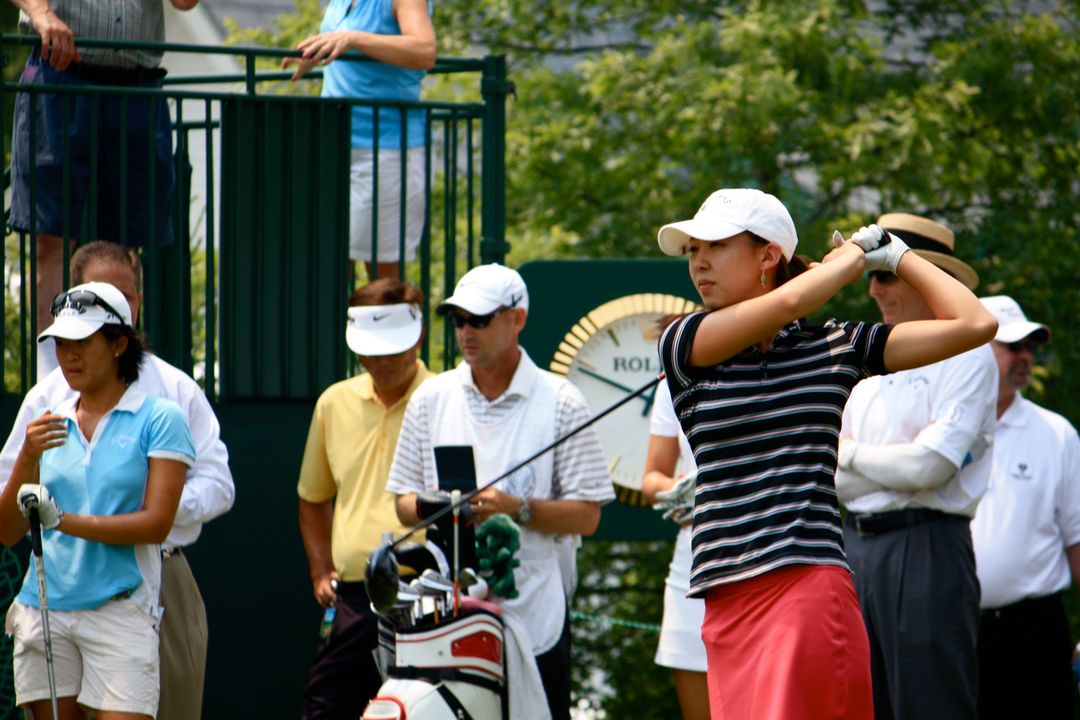 Notre Dame freshman golfer Nicole Zhang competed in the 2010 U.S. Women's Open at Oakmont Country Club in July.