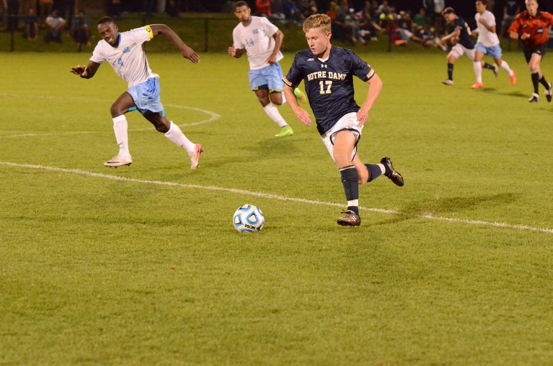 Jon Gallagher put the Irish up 1-0 in the 66th minute.