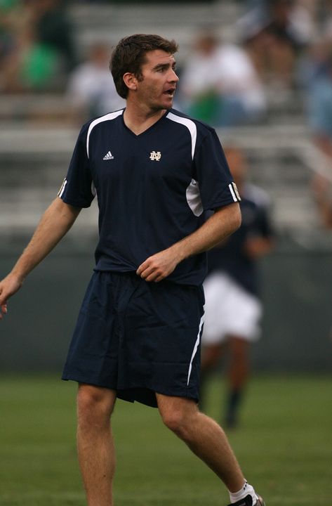 Jamie Clark helped Notre Dame post a 29-11-7 record during his two seasons as an assistant coach.
