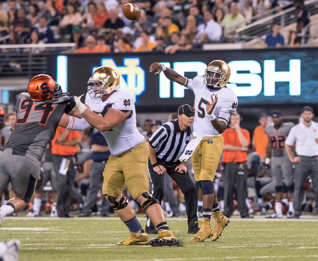 No. 8 Notre Dame vs. Syracuse (USA Today)