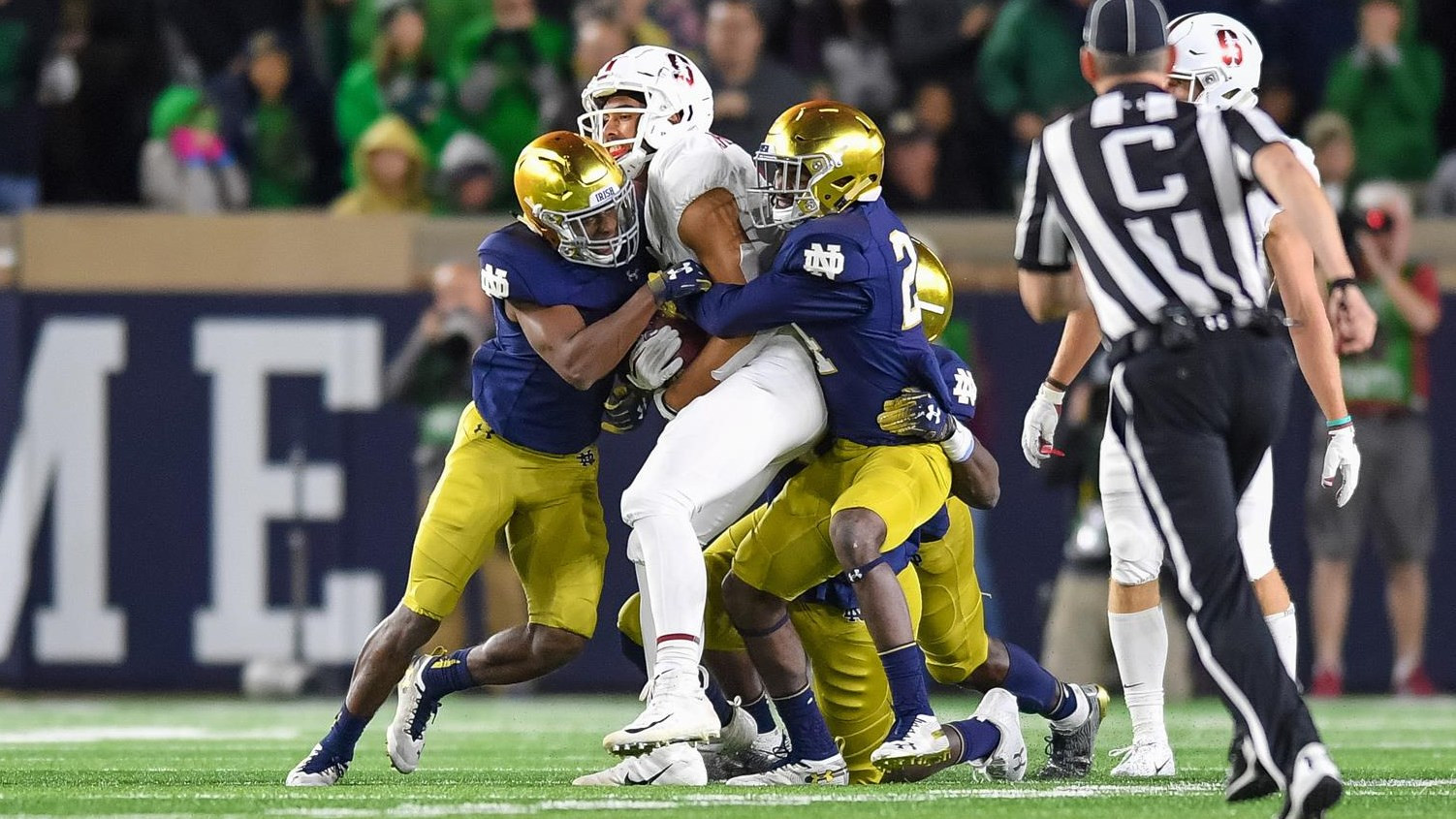 #8 Irish Handle #7 Cardinal, 38-17 Stanford