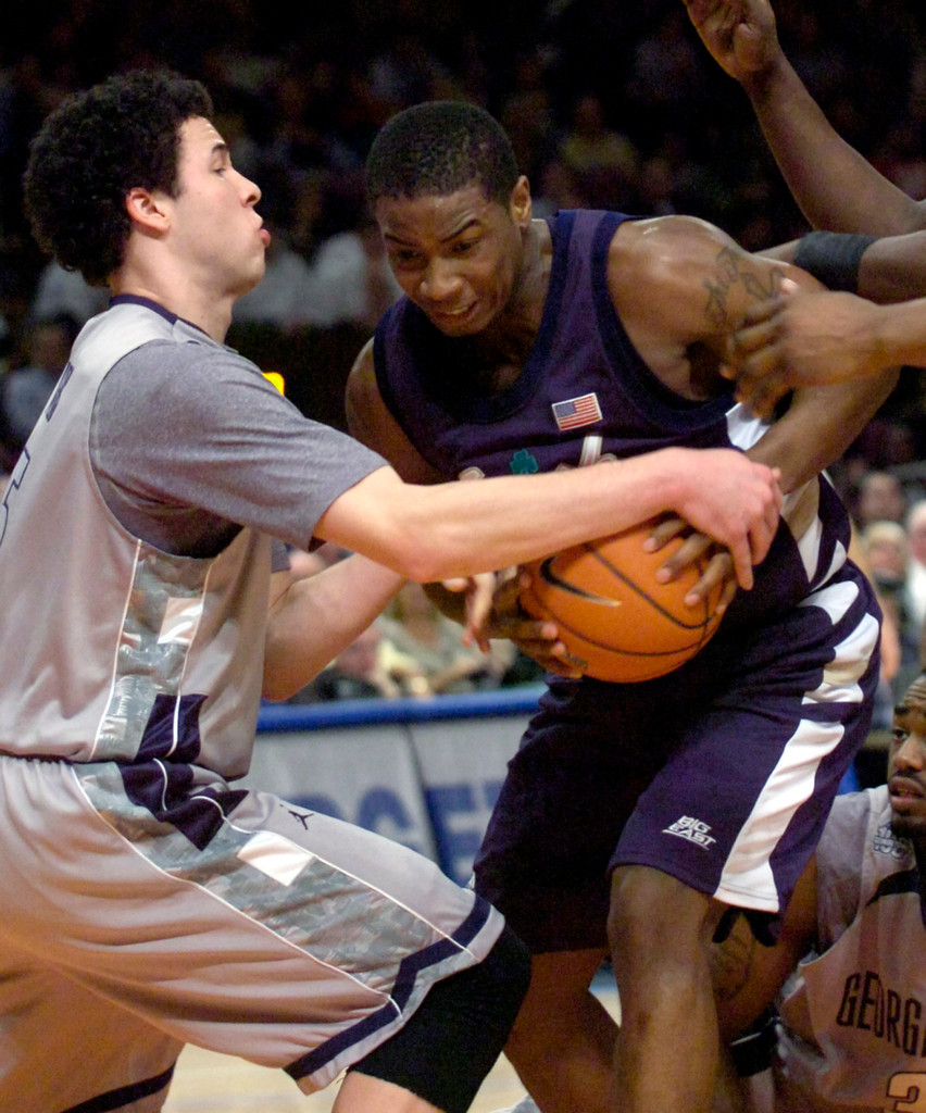 Notre Dame vs. Georgetown - BIG EAST Championship Semifinals